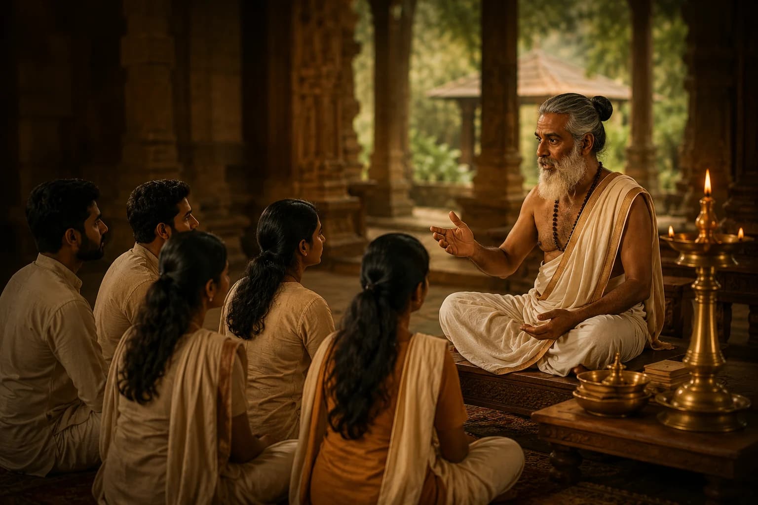 Guru teaching